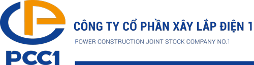 Logo công ty xây lắp điện 1 - pcc1