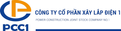 Logo công ty xây lắp điện 1 - pcc1